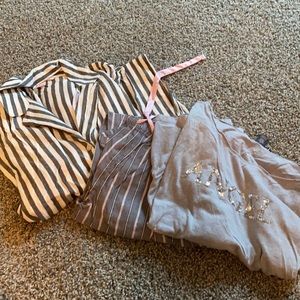 2 sets of pjs Victoria’s Secret